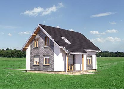 Фасад дома IHH-9516-93 Фасад дома IHH-9516-93